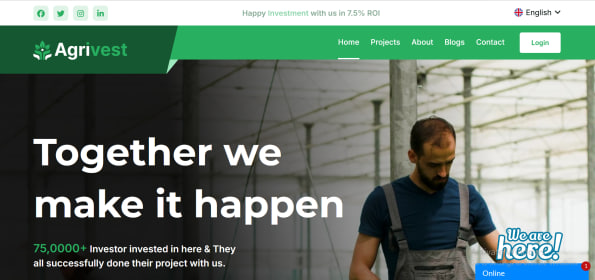 Agriculture and Livestock Investment Platform