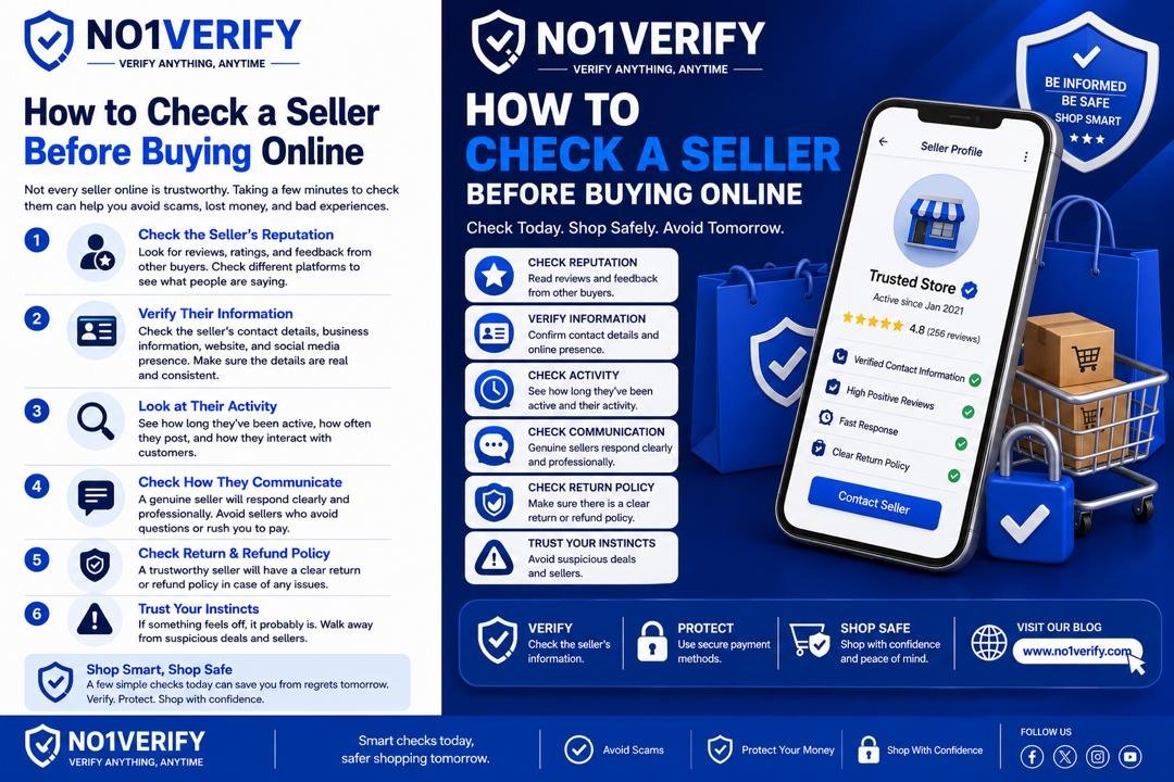 How to check a seller before buying 
