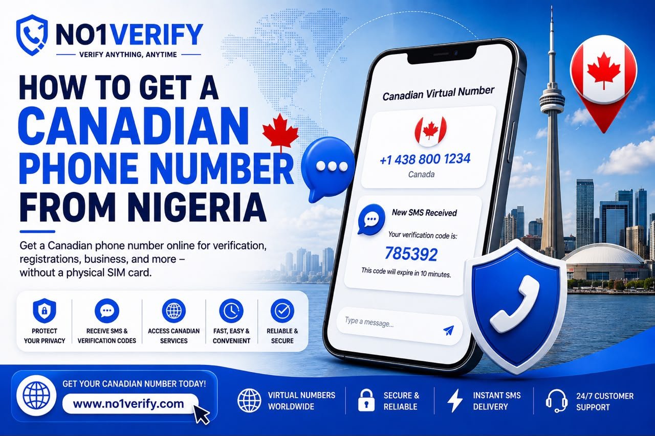 How to get a Canadian phone number from Nigeria 