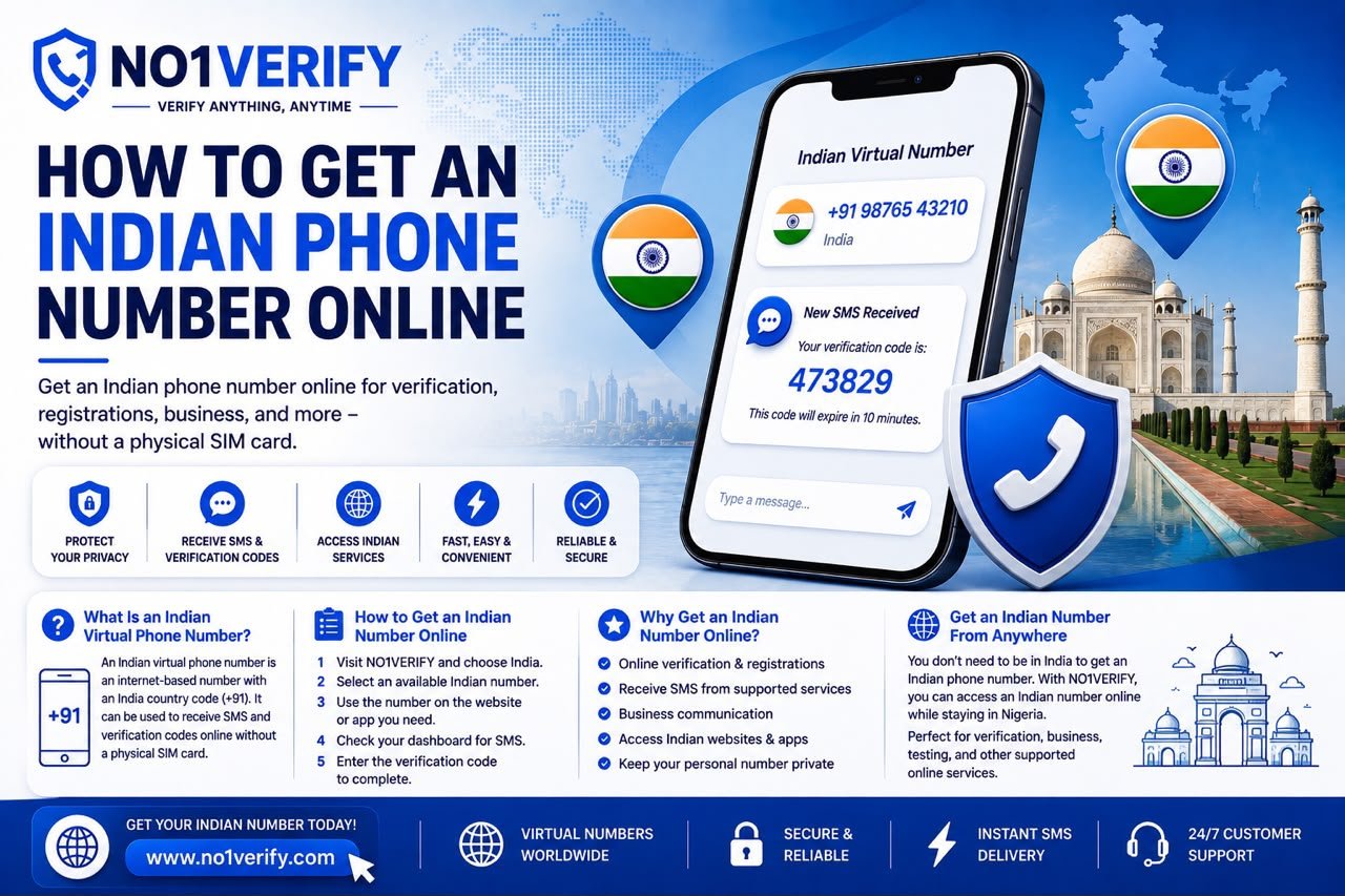 How to get an Indian phone number online
